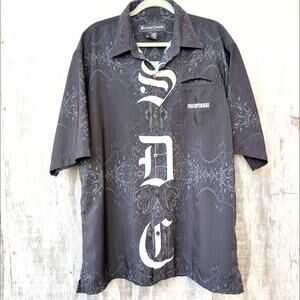 VTG 90's Snoop Dogg Hip Hop Rare Button Up Men's Shirt Size XL Streetwear